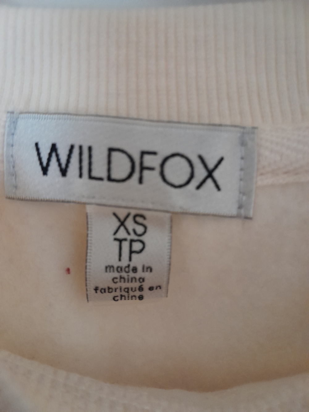 Wildfox Apres Ski Varsity Charlie Oversized Sweatshirt XS - Picture 6 of 11